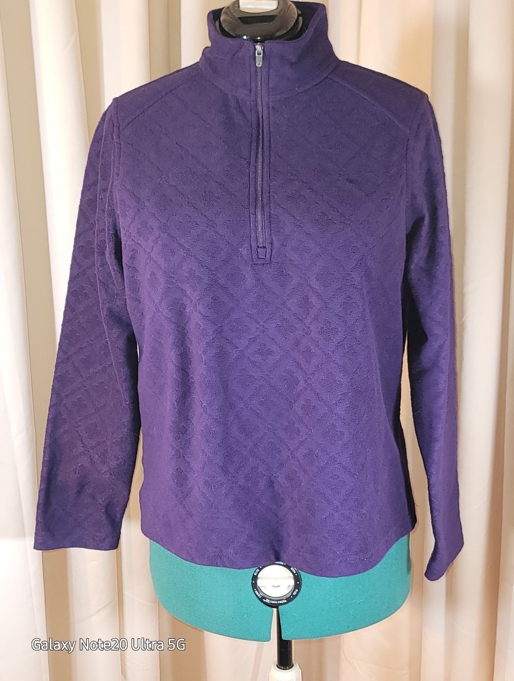 0947. EUC ~ Lands End ~ M ~ Petite ~ Deep Amythist ~ Nice!